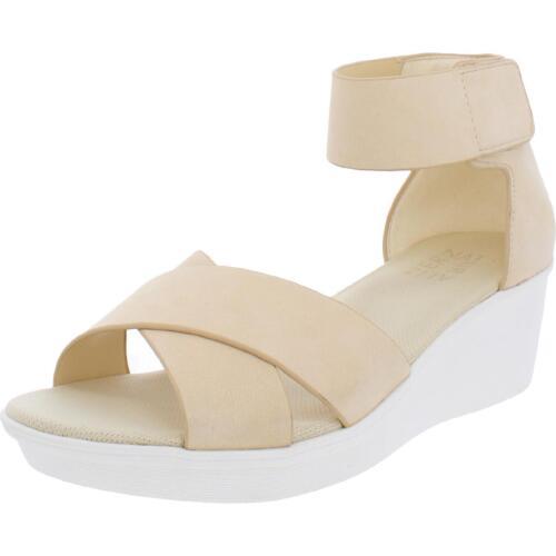 ナチュラライザー Naturalizer Womens Riviera Beige Wedge Sandals Shoes 8.5 Wide (C D W) レディース