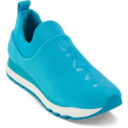 ディーケーエヌワイ DKNY Womens Jadyn Blue Trainers Slip-On Sneakers Shoes 6 Medium (B M) レディース