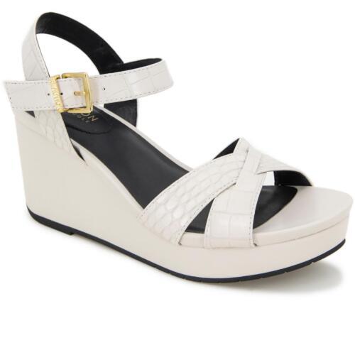 ケネスコール Kenneth Cole Reaction Womens Clarissa Embossed Wedge Sandals Shoes レディース