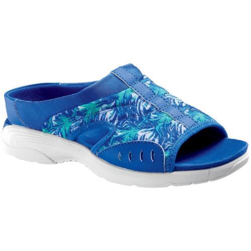 イージー ピリット Easy Spirit Womens Traciee 2 Blue Slide Sandals Shoes 8.5 Medium (B M) レディース