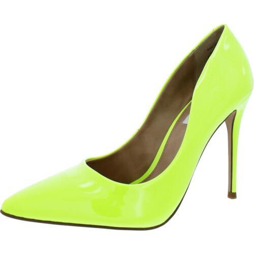 スティーブマデン メデン Steve Madden Womens Daisie Green Patent Heels Shoes 6 Medium (B M) レディース