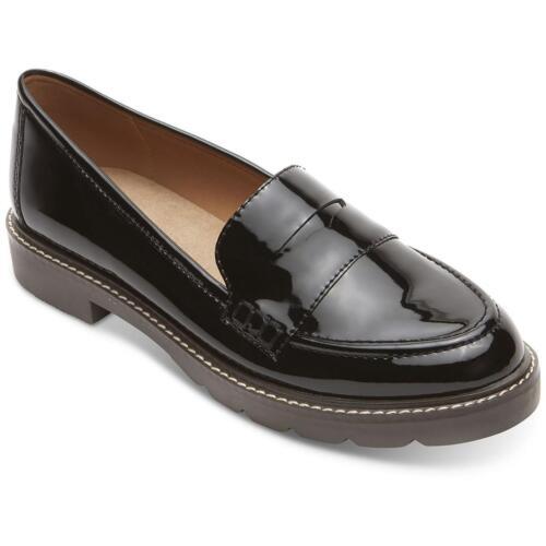 ロックポート ロックポート Rockport Womens Kacey Penny Patent Slip On Comfort Loafers Shoes レディース