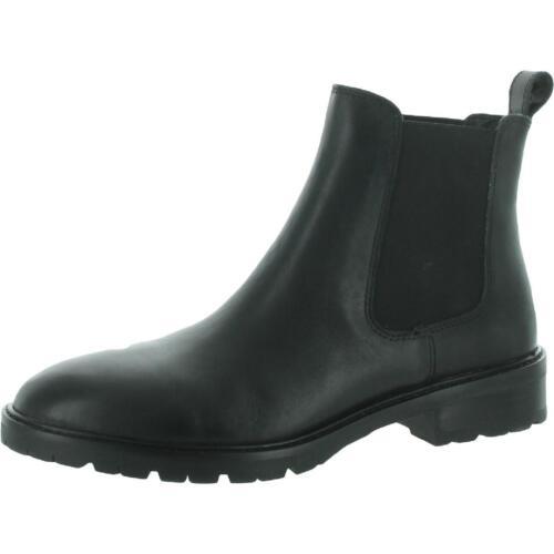 スティーブマデン メデン Steve Madden Womens Leopold Black Chelsea Boots Shoes 7.5 Medium (B M) レディース