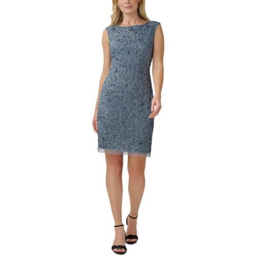 Papell Studio by Adrianna Papell ファッション ドレス Papell Studio by Adrianna Papell Womens Beaded Mesh Sheath Dress カラー:Dusty Blue■ご注文の際は、必ずご確認ください。※こちらの商品は海外からのお取り寄せ商品となりますので、ご入金確認後、商品お届けまで3から5週間程度お時間を頂いております。※高額商品(3万円以上)は、代引きでの発送をお受けできません。※ご注文後にお客様へ「注文確認のメール」をお送りいたします。それ以降のキャンセル、サイズ交換、返品はできませんので、あらかじめご了承願います。また、ご注文をいただいてからの発注となる為、メーカー在庫切れ等により商品がご用意できない場合がございます。その際には早急にキャンセル、ご返金いたします。※海外輸入の為、遅延が発生する場合や出荷段階での付属品の箱つぶれ、細かい傷や汚れ等が発生する場合がございます。※商品ページのサイズ表は海外サイズを日本サイズに換算した一般的なサイズとなりメーカー・商品によってはサイズが異なる場合もございます。サイズ表は参考としてご活用ください。Papell Studio by Adrianna Papell ファッション ドレス Papell Studio by Adrianna Papell Womens Beaded Mesh Sheath Dress カラー:Dusty Blue