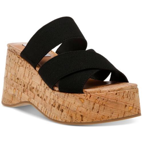 ǥ Steve Madden Womens Deo Wedge Slip On Slides Platform Sandals Shoes ǥ