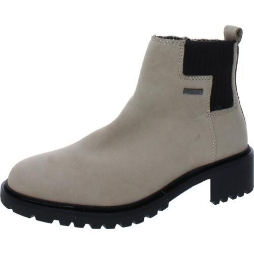 ロックポート ロックポート Rockport Womens Ryleigh Taupe Nubuck Ankle Boots Shoes 8 Medium (B M) レディース