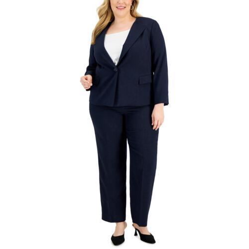 楽天サンガLe Suit Womens Kate 2PC Business Career Pant Suit Plus レディース