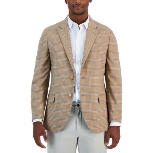 Nautica ノーティカ ファッション スーツ Nautica Mens Branford Metallic Plaid Two-Button Blazer Jacket 44S カラー:Tan■ご注文の際は、必ずご確認ください。※こちらの商品は海外からのお取り寄せ商品となりますので、ご入金確認後、商品お届けまで3から5週間程度お時間を頂いております。※高額商品(3万円以上)は、代引きでの発送をお受けできません。※ご注文後にお客様へ「注文確認のメール」をお送りいたします。それ以降のキャンセル、サイズ交換、返品はできませんので、あらかじめご了承願います。また、ご注文をいただいてからの発注となる為、メーカー在庫切れ等により商品がご用意できない場合がございます。その際には早急にキャンセル、ご返金いたします。※海外輸入の為、遅延が発生する場合や出荷段階での付属品の箱つぶれ、細かい傷や汚れ等が発生する場合がございます。※商品ページのサイズ表は海外サイズを日本サイズに換算した一般的なサイズとなりメーカー・商品によってはサイズが異なる場合もございます。サイズ表は参考としてご活用ください。Nautica ノーティカ ファッション スーツ Nautica Mens Branford Metallic Plaid Two-Button Blazer Jacket 44S カラー:Tan