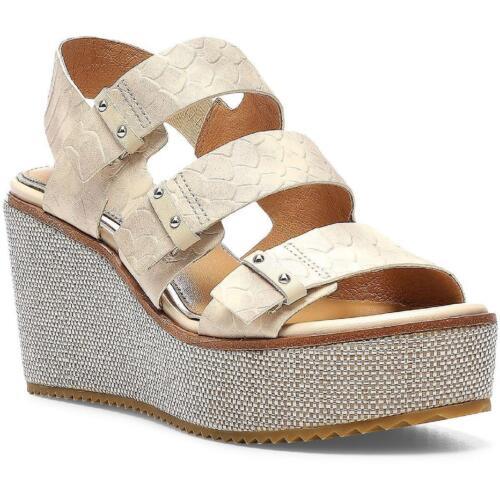 Donald J. Pliner Womens Iris Gray Wedge Sandals Shoes 8.5 Medium (B M) レディース