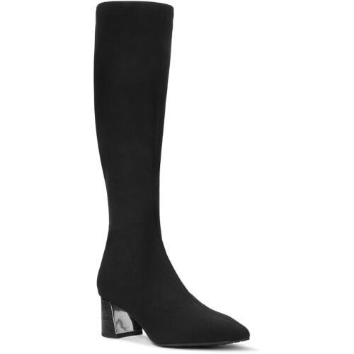 Donald J. Pliner Womens Souma Black Knee-High Boots 7.5 Medium (B M) レディース
