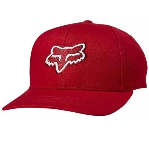フォックス Fox Racing Men's Legacy Chili Red Flexfit Hat Clothing Apparel Moto Motox Rac... メンズ
