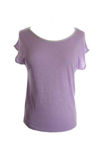 Jenni New Purple Short-Sleeve Crewneck Pajama Te