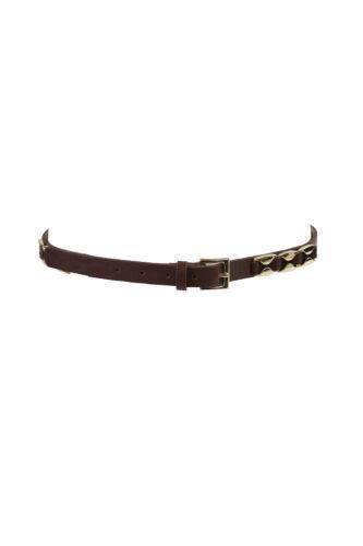 Styleco Style & Co. Brown Side Connector Belt M fB[X