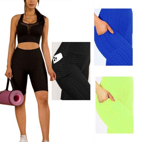 DBFL Women's Brazilian Biker Shorts Activewear Fitness Running Stretch Shorts レディース