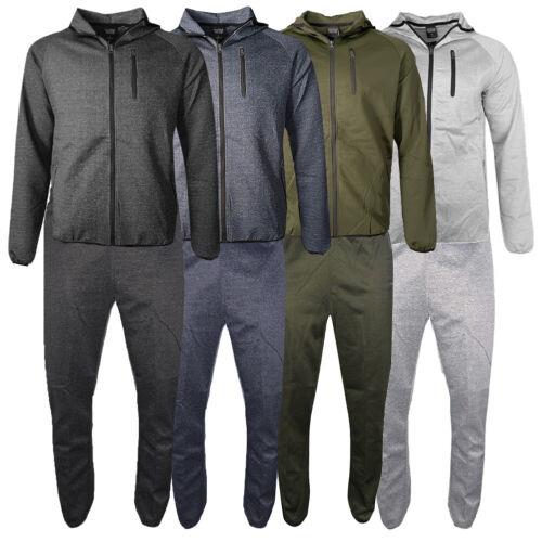 DBFL Men 039 s Jogger Athletic Sport Tracksuit Hoodie Jacket and Pants Set メンズ