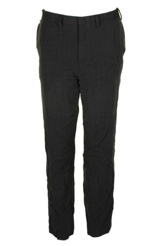 RyanSeacrest Ryan Seacrest Distinction Charcoal Pindot Dress Pants 38X34 メンズ