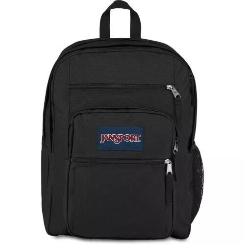 JanSport ジャンスポーツ Jansport Backpack Big Student School 15 Laptop Sleeve Book Bag Black メンズ