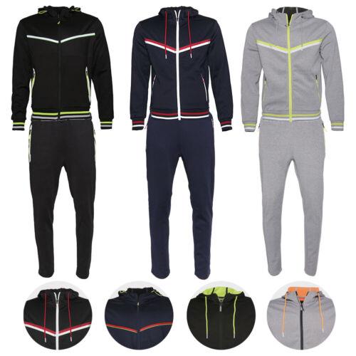 Maximos Mens Athletic Tracksuit Set Gym 2-Piece Zip Up Jacket Jogger Pants メンズ