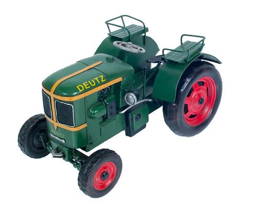 Old Modern Handicrafts Inc (OMH) Metal Deutz F4L 514 Model Tractor