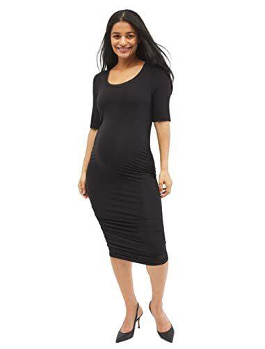 Motherhood Maternity Womens Maternity Bodycon Dress for Casual or Baby Shower レディース