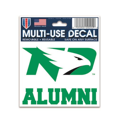 󥯥ե WinCraft North Dakota 3 x 4 Alumni Multi-Use Decal ˥å