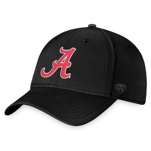 楽天サンガトップ オブ ザ ワールド Men's Top of the World Black Alabama Crimson Tide Reflex Logo Flex Hat メンズ