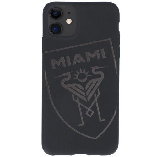 Kas Brand Black Inter Miami CF iPhone Tilted Shield Soft Matte Case ユニセックス