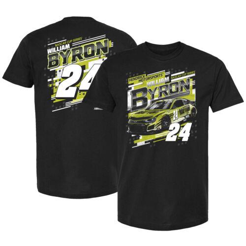 ヘンドリック モータースポーツ Men's Hendrick Motorsports Team Collection Black William Byron Draft T-Shirt メンズ