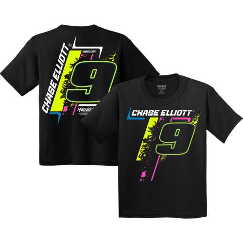 ヘンドリック モータースポーツ Youth Hendrick Motorsports Team Collection Black Chase Elliott Xtreme T-Shirt ユニセックス