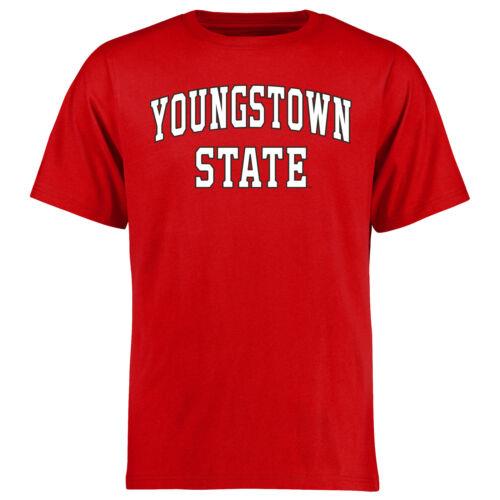 楽天サンガFanatics Men's Red Youngstown State Penguins Everyday T-Shirt メンズ