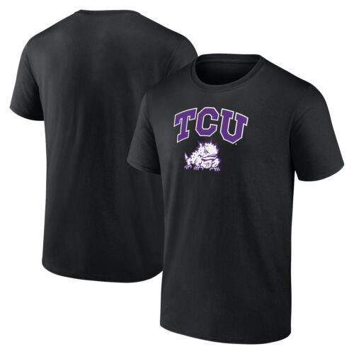 2023/12/25 Men 039 s Fanatics Black TCU Horned Frogs Campus T-Shirt メンズ