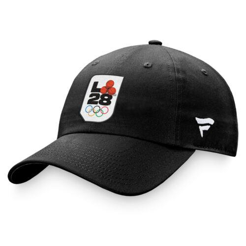 Men's Fanatics Black LA28 Adjustable Hat メンズ