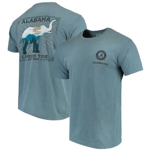 楽天サンガImage One イメージ ワン Men's Blue Alabama Crimson Tide State Scenery Comfort Colors T-Shirt メンズ