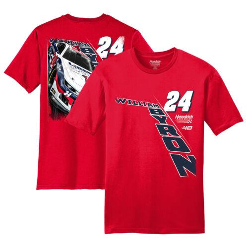 ヘンドリック モータースポーツ Men's Hendrick Motorsports Team Collection Red William Byron Racing T-Shirt メンズ