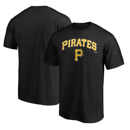 2023/12/25 Men's Fanatics Black Pittsburgh Pirates Team Lock Up Wordmark T-Shirt メンズ