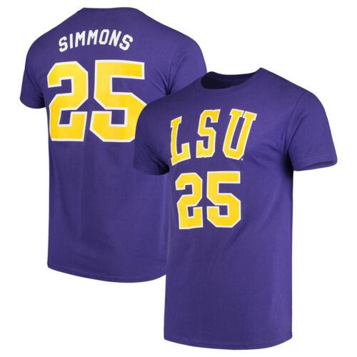オリジナル レトロ ブランド Men s Original Retro Brand Ben Simmons Purple LSU Tigers Alumni Basketball メンズ
