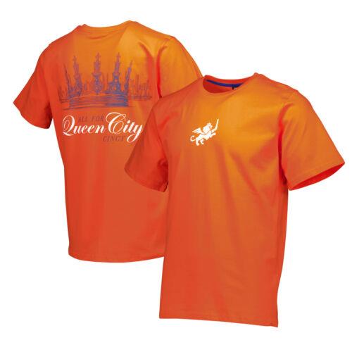 Sport Design Sweden Men's Orange FC Cincinnati Street Heavyweight Relaxed T-Shirt メンズ