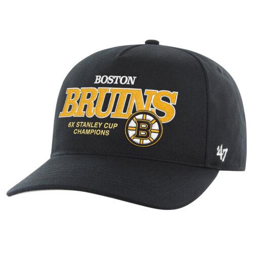 フォーセヴン Men's '47 Black Boston Bruins 6X Stanley Cup Champions Penalty Box Hitch メンズ