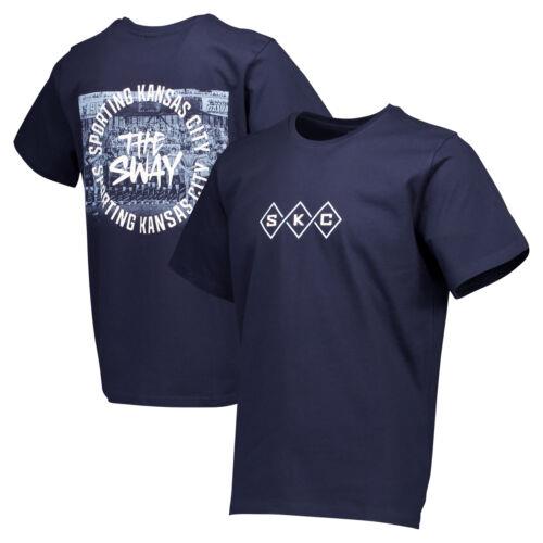 Sport Design Sweden Men's Navy Sporting Kansas City Street Heavy Relaxed T-Shirt メンズ