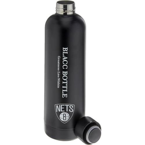 BLACC Bottle Blacc Bottle Brooklyn Nets 25oz. Stainless Steel Water Bottle ˥å