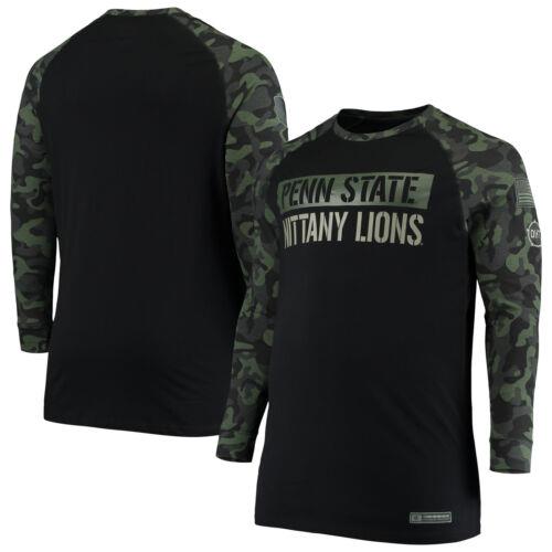 コロセウム Men's Colosseum Black/Camo Penn State Nittany Lions OHT Military Appreciation メンズ