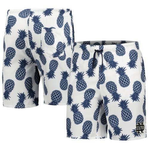  Men's Colosseum White/Navy Notre Dame Fighting Irish Pineapple S...