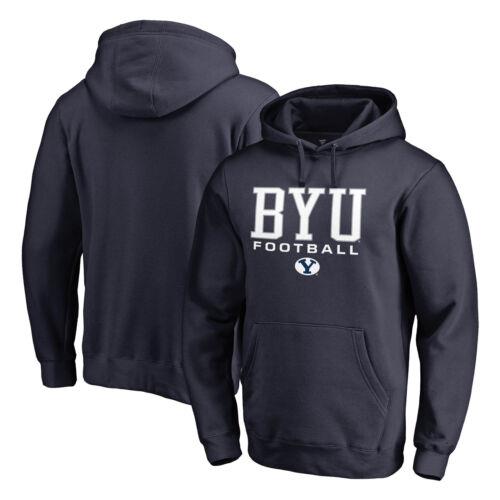 󥬤㤨Men's Fanatics Navy BYU Cougars True Sport Football Pullover Hoodie 󥺡פβǤʤ22,210ߤˤʤޤ