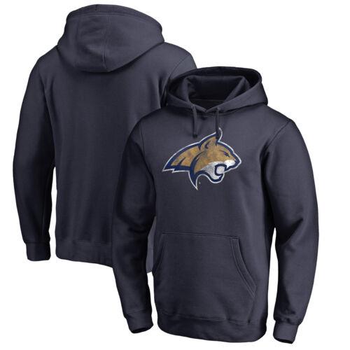 Men's Fanatics Navy Montana State Bobcats Classic Primary Pullover Hoodie メンズ