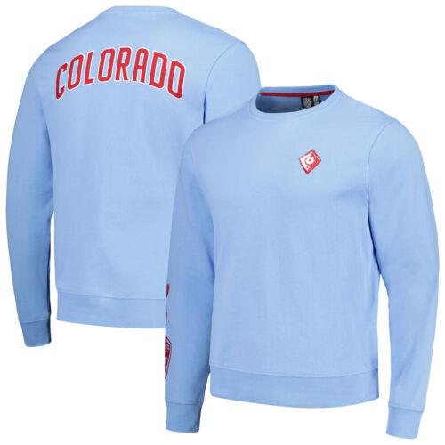 Sport Design Sweden Men's Light Blue Colorado Rapids Outline Pullover Sweatshirt メンズ