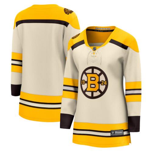 2023/12/25 Women's Fanatics Cream Boston Bruins 