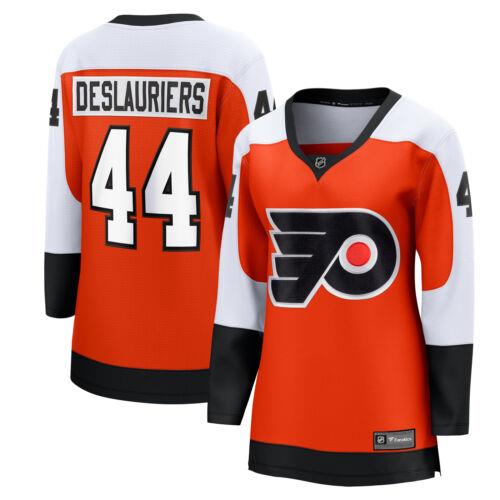 Women's Fanatics Nicolas Deslauriers Orange Philadelphia Flyers Home Breakaway レディース