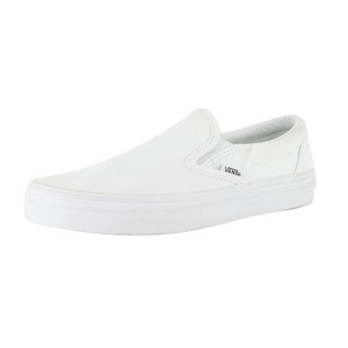 バンズ Vans Classic Slip-On Sneakers (True White) Unisex Skateboarding Era Vulc Shoes メンズ