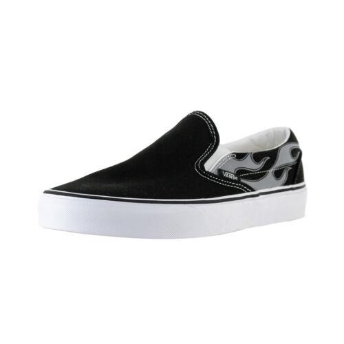 バンズ Vans Slip-On Reflective Flame Sneakers