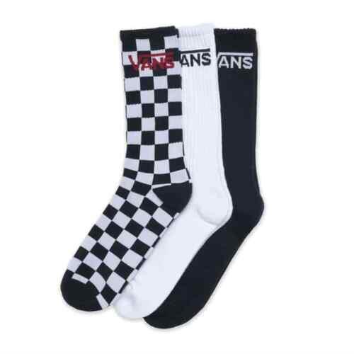 バンズ Vans Classic Crew Sock (Black/Checkerb